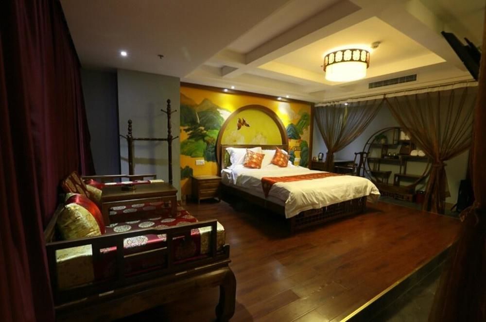 Chongqing Xinhao Theme Hotel Bagian luar foto