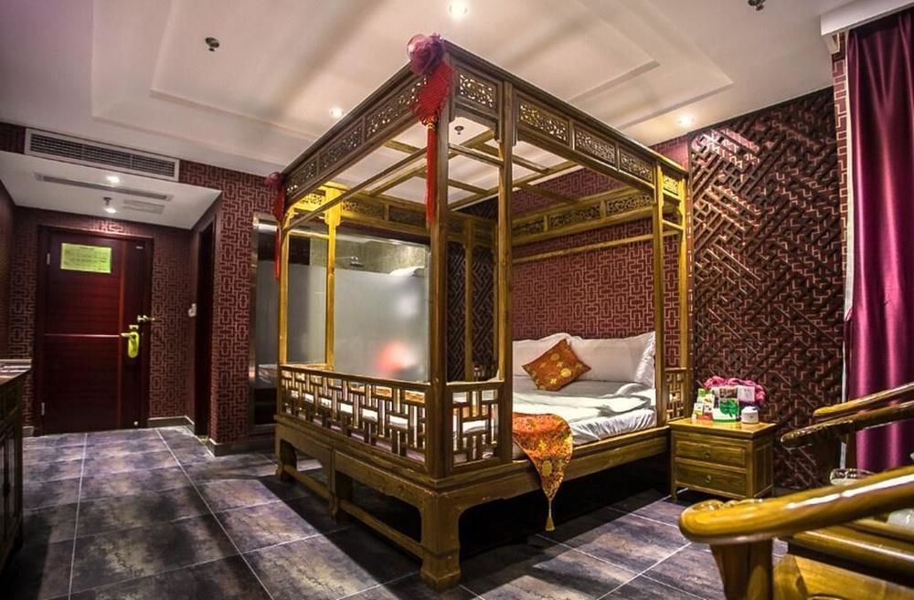 Chongqing Xinhao Theme Hotel Bagian luar foto